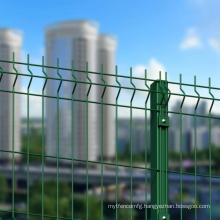 3D Bending Welded Wire Fence Commerical Panel with good protection powder coating in European style Metal fence